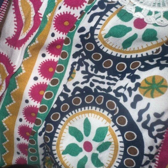 JODIFL Multi-Colored Floral Print lined Large‎ EUC - Picture 3 of 7